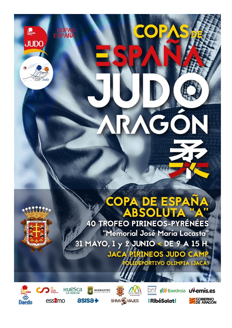 20 Navarros en la Copa de Espa&ntilde;a de Judo Absoluta de Jaca. 01-06-24. RESULTADOS. FOTOS